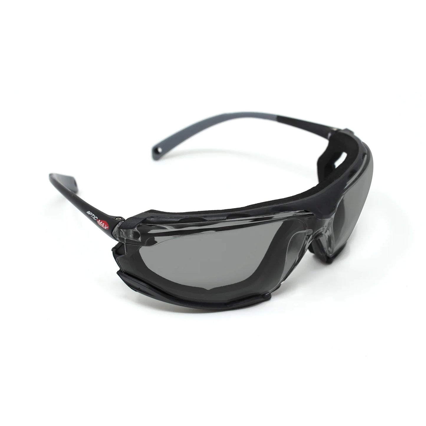 140G- OPTIC MAX Grey Lens with Black Frame Goggles