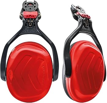 Pfanner Protos Earmuffs - Red