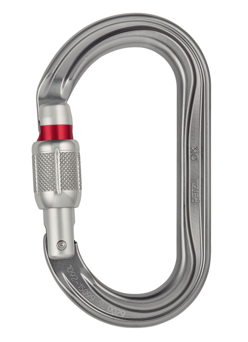 Petzl | M33A SL - Ok-Lightweight Oval Carabiner (Screw-Lock)