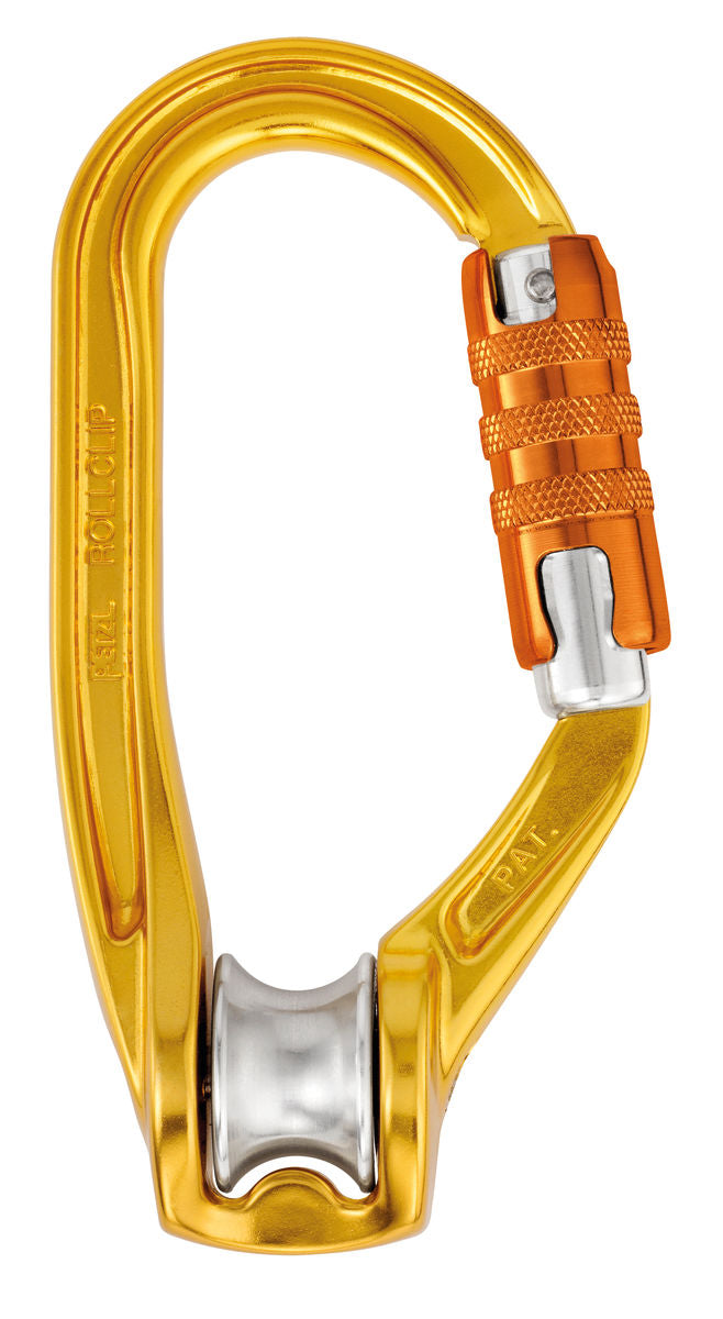 Petzl | P74 TL - Rollclip A - Pulley - Carabiner (Triact-Locking)