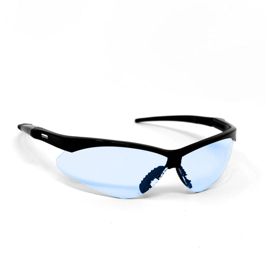 110LB- OPTIC MAX Light Blue Lens With Black Frame