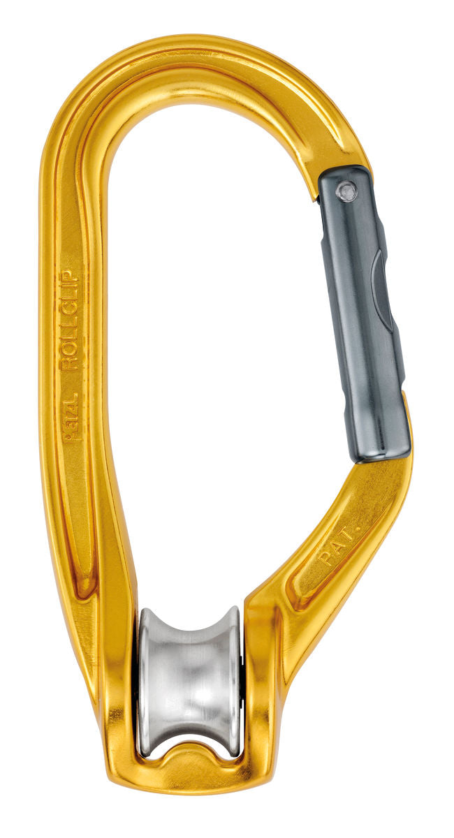 Petzl | P74 - Rollclip A Pulley - Carabiner (Non-Locking)